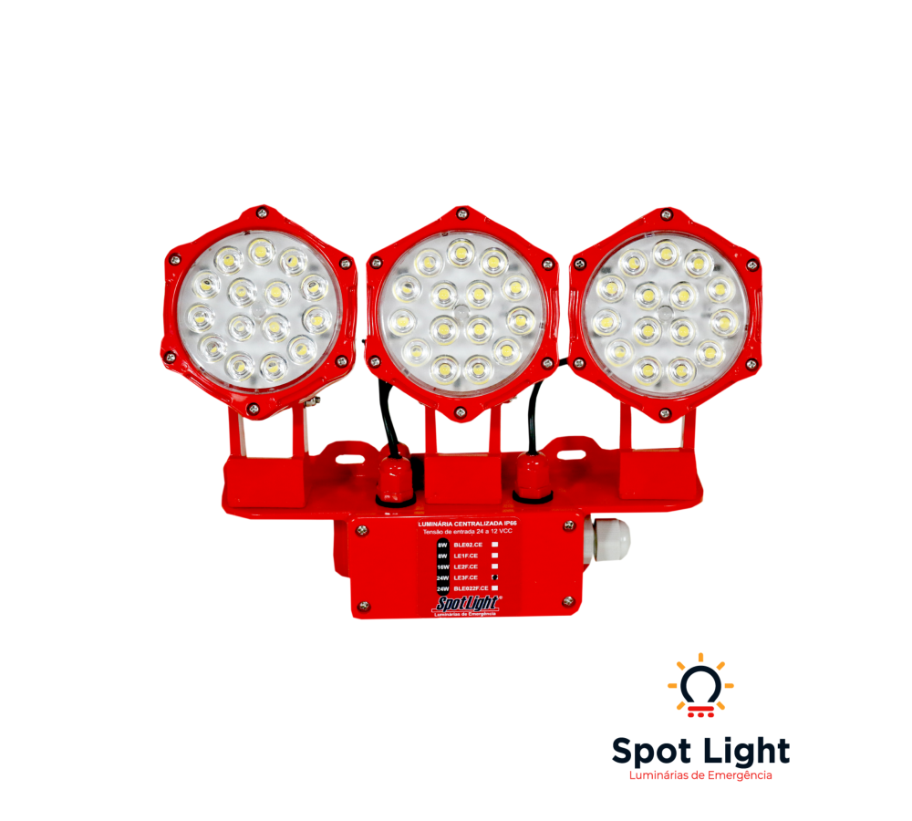 Luminárias de Emergência - Centralizadas