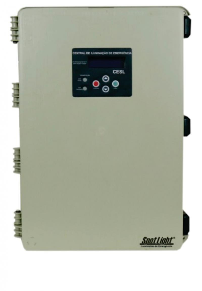 CESL-05 - Central 24V 2000W -Programável c/ Display Digital