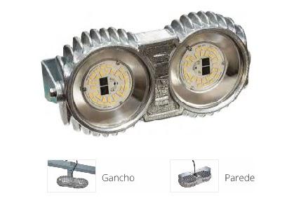 Luminária Industrial LED 26W IP68 E EX (LI26W E LEX26W) (REFLETOR)